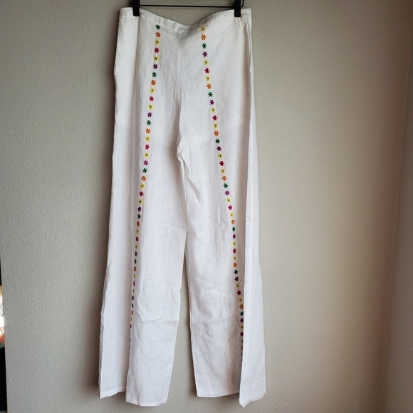 All Things Mochi Gaho Linen Pants size L NWT - Picture 5 of 8